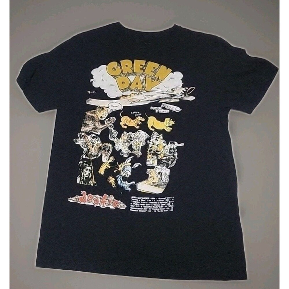 GREEN DAY DOOKIE ALBUM T SHIRT Sz Small